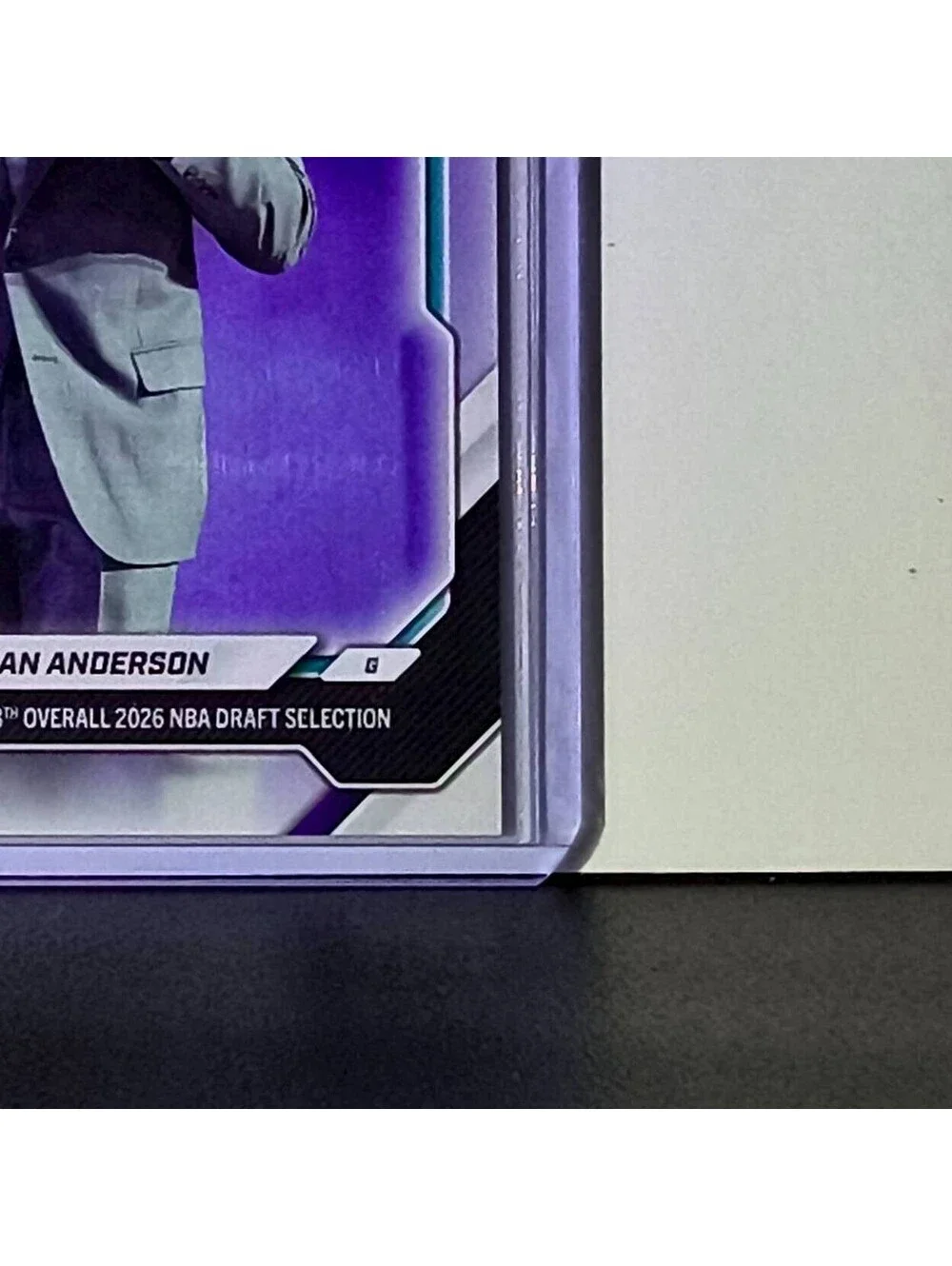 Christian Anderson Jr. Rookie 2026-27 Topps NBA Draft #CAND Card Hornets